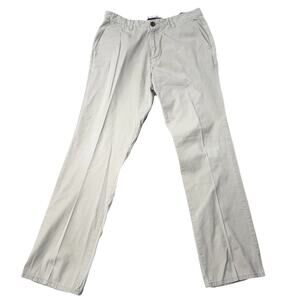Original Penguin Munsingwear Khaki‎ Cotton Chino Pants Mens Straight 34x32.5